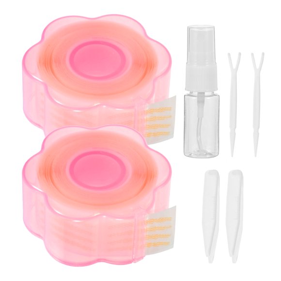 HONITANO Eyelid Tapes for Hooded Eyes 1 Set Pink Lace Invisible