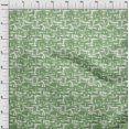 thumbnail image 4 of oneOone Polyester Lycra Light Green Fabric Abstract Dress Material Fabric Print Fabric By The Yard 56 Inch Wide, 4 of 4
