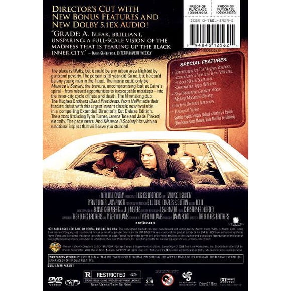 Menace II Society: Deluxe Edition [DVD]