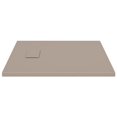 thumbnail image 2 of vidaXL Plateau de Base de Douche SMC Brun 90x90 cm, 2 of 5