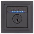 thumbnail image 1 of Weiser Kevo Contemporary Electronic Deadbolt Black, 1 of 4