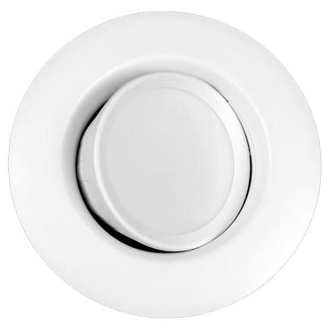 Nicor Lighting DCG621202KWH 832 Lumens DEL Encastré Cannette Cardan Rond Downlight - Blanc