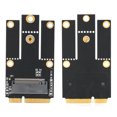 thumbnail image 1 of Filfeel NGFF/KeyA Adaptateur M.2 vers MINI PCIE Coverter Carte 7260 AX200 AX210 Fr Bureau BST, 1 of 8