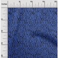 thumbnail image 2 of oneOone Cotton Poplin Medium Blue Fabric Animal Skin Sewing Craft Projects Fabric Prints By Yard 42 Inch Wide, 2 of 5