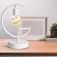 thumbnail image 4 of Battery Powered Table Lamp Modeling Lamp Creative Night Decorative Ornaments Small Table Lamp Iron Night for Home Decor, 4 of 6