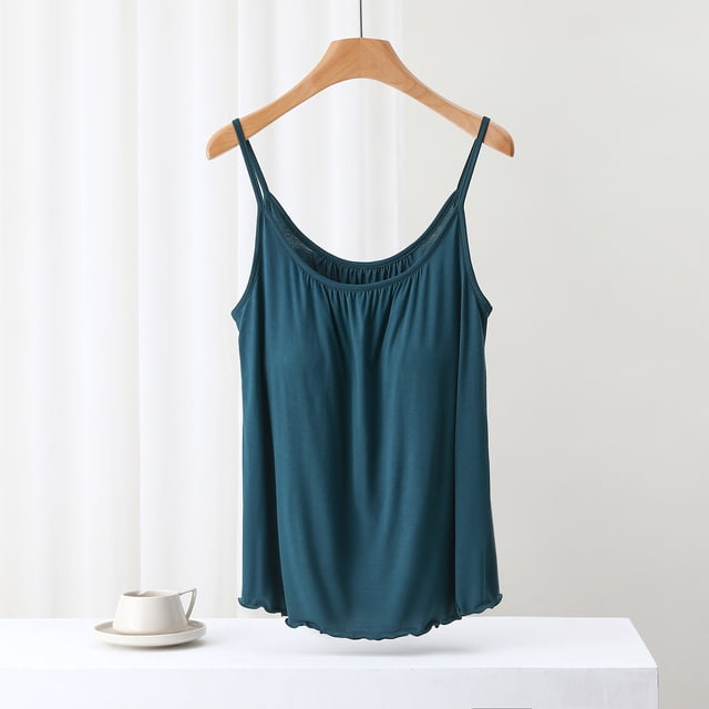 Nouvelle Sortie, Chemisier Femme Uni Décontracté Mode Col Rond Régulier Sans Manches Vêtement de Nuit, Coton Doux, Tenue de Nuit, Sommeil Confortable, Tenue d'Intérieur à la Maison Confort Décontracté, Sopatenor