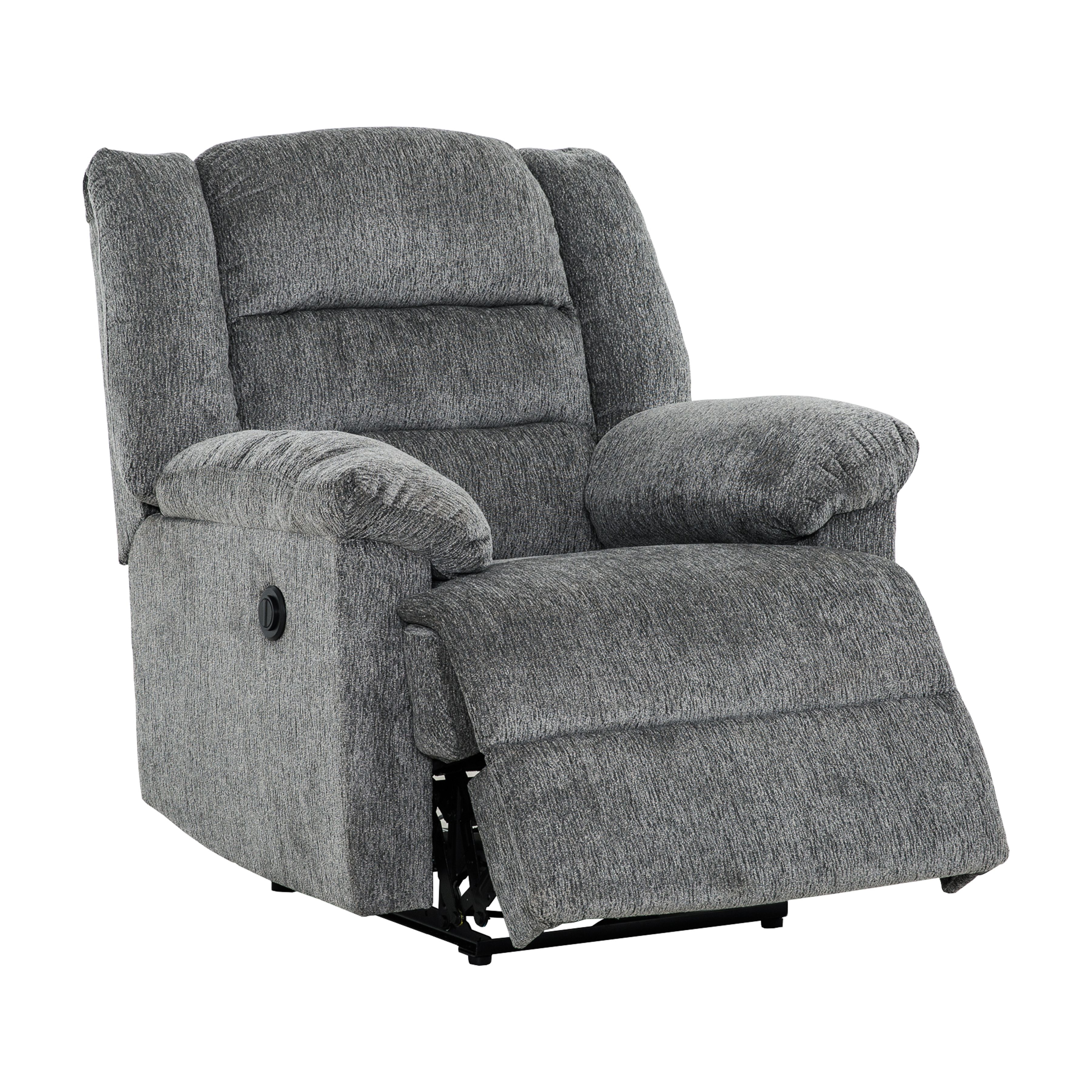 Connor 35 in. Upholstered Power Recliner Chair with Padded Armrests