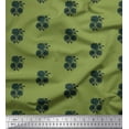 thumbnail image 1 of Soimoi Velvet Fabric Floral Block Print Sewing Fabric Yard 58 Inch Wide, 1 of 3