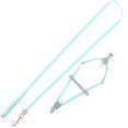thumbnail image 1 of WASHWEPE 1 Set Cat Leash and Harness Rust-Proof Metal One-Hand Operation for Cat Walking Harness Leash, 1 of 8