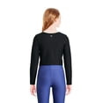 thumbnail image 3 of Athletic Works Girls' Long Sleeve Rib Top, 3 of 6