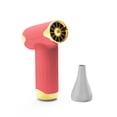 thumbnail image 1 of Mistaha Portable Electric Air Blower with Rechargeable Lithium Battery - Handheld Turbo Dust Cleaner for Camping and Travel - 4 Adjustable Speeds - Red, 1 of 7