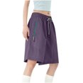 thumbnail image 5 of TMOYZQ Shorts de Randonnée pour Femmes Légers Séchage Rapide Shorts de Golf Résistants à l'Eau avec Poches Zippées, 5 of 5