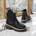 thumbnail image 4 of Womens Winter Boots Short Heightened Thick Heel Fashion Fall/Winter Shoes, 4 of 9