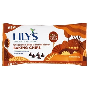Lily's - Chocolat au lait Chips de cuisson Caramel salé - 9 oz.