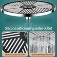 thumbnail image 4 of Yhmxh Kitchen Gadgets Kitchen Gifts Kitchen Essentials Shower Nozzle,Strong Water Output,Durability,And A Beautiful And Practical Appearance,Oversized 10-inch Panel Water Output shower head, 4 of 6