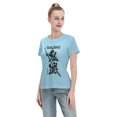 thumbnail image 4 of T-Shirt Basique à Manches Courtes pour Femmes Demon Slayer Blade Équipe Demon Slayer, 4 of 6