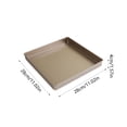 thumbnail image 3 of Carbon Steel Pan,Non Sticking Pan 11 Inch Squares Carbon Steel Baking Pan Widened and Deepened Non Stick Coating Baking Molds Easy to Demould and Easy to Clean Non Stick Pan, 3 of 9