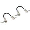 thumbnail image 3 of 2pcs Flat Head Guitar Patch Cables Professional Electric Guitar Patch Cables, 3 of 8