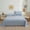 C, variant on Oversized Solid Color Bed Sheet Polyester Soft, Durable Comfortable Large Size Easy Clean, All Season Bedroom Home Bedding, Smooth Surface Protective Sheet Use