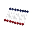 thumbnail image 2 of S SERENABLE 8 Pcs Balles de Golf de Rechange Dia 1.65 Po Activités Intérieures Ou Extérieures Jeu de Cour pour Enfants Adultes Jouet Familial Lancer Balles de Jeu Rouge et Bleu, 2 of 9