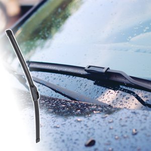 Suncoda Essuie-glace automatique, 2-In-1 Lames d'essuie-glaces hydrofuges, 18 Essuie-glaces de pare-brise (paquet de 1), Lames d'essuie-glaces de remplacement de voiture