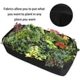 thumbnail image 4 of TopLLC Fabric Raised Garden Bed Rectangle Breathable Planting Container Growth Bag Shorts Pants, 4 of 5