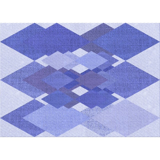 Ahgly Company Machine Washable Indoor Rectangle Transitional Blue Angel Blue Area Rugs, 2' x 5'