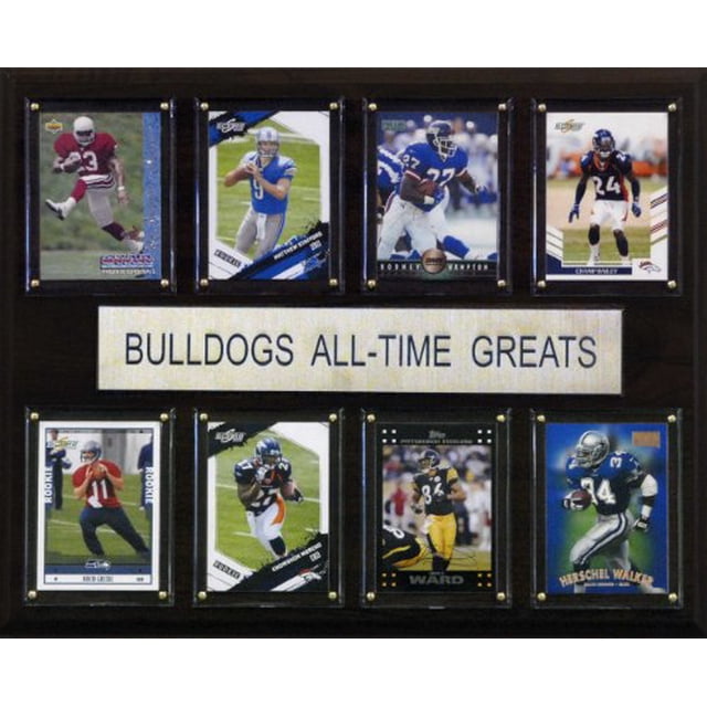 NCAA Football Georgia Bulldogs All-Time Greats Plaque