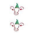 thumbnail image 1 of Wweixi Functional Accessories Christmas Wine Bottle And Glass Holder Versatile green hat 2Set, 1 of 6