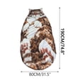 thumbnail image 2 of Adult Sleeping Bag with Cats Pattern, Soft Fabric, Enveloping Design, Washable Travel Camping Sleepover Lounge, 1-Pack, 2 of 6