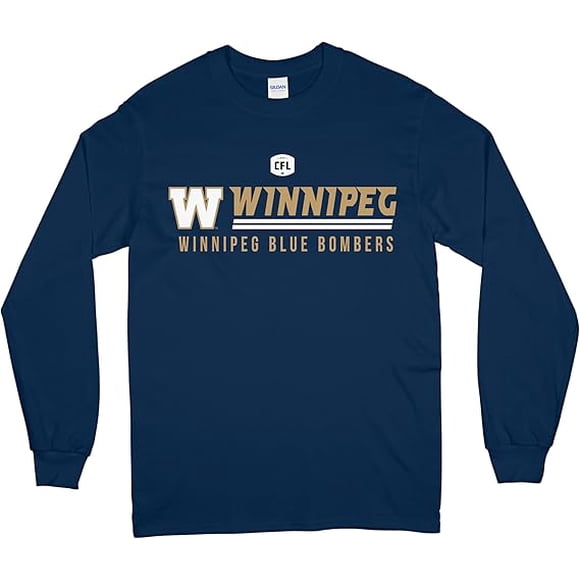 CFL BOMBERS Licence de Fournisseur T-Shirt à Manches Longues