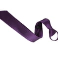 thumbnail image 2 of Maoww Cravate Étroite Rétro pour Hommes et Garçons Cravate Pratique pour Mariage Fête Boîte de Nuit Mariée Robe Violette, 2 of 9