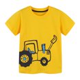 thumbnail image 1 of YTDSCS T-Shirts pour Garçons de 2 à 8 Ans, T-Shirts en Coton à Col Rond pour Tout-Petits, Hauts à Manches Courtes pour Bébés Garçons, 1 of 7