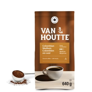 Van Houtte Colombian Rôtissement moyen, Café moulu, 640g