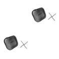 thumbnail image 1 of maskred Portable Case Retainer Braces Storage Box Mouth Guard Seal Transparent Plastic with Partition Holder for Travel Home Gray S 2Set, 1 of 6