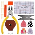 thumbnail image 4 of Guitar Repairing Tool Kit Electric Acoustic Guitar Ukulele Repairing Maintenance Cleaning Tool Accessories Kit, 4 of 6