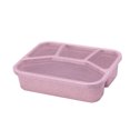 thumbnail image 3 of 1 Pack Bento Lunch Box Reusable 4 Compartment Lunch Containers for Adults,BPA Free Plastic Divided Food Meal Prep Containers,Work and Travel, 3 of 9