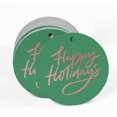 thumbnail image 2 of Inkdotpot Rose Gold Foil Paper Hang Tags Happy Holiday Favor Tags 100 Pieces, 2 of 6