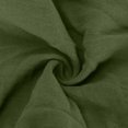 thumbnail image 4 of RXIRUCGD Pantalon Ample Décontracté d'Été pour Femme en Coton et Lin à Boutons, Vert Armée, Taille : S, 4 of 6