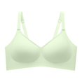 thumbnail image 1 of 2025 Comfortable Seamless Full Coverage Womens Bras Comfortablefor Women Wireless Womens Bras Comfortable Support Bras with Soft Support Strapless Front Buckle LiftRegular and Plus, 1 of 6
