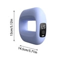 thumbnail image 2 of Functional Lumbar and Abdominal Fascia Massage Ring for Deep Tissue Release | Adjustable Vibration Massager for and Portable Wireless, 2 of 8