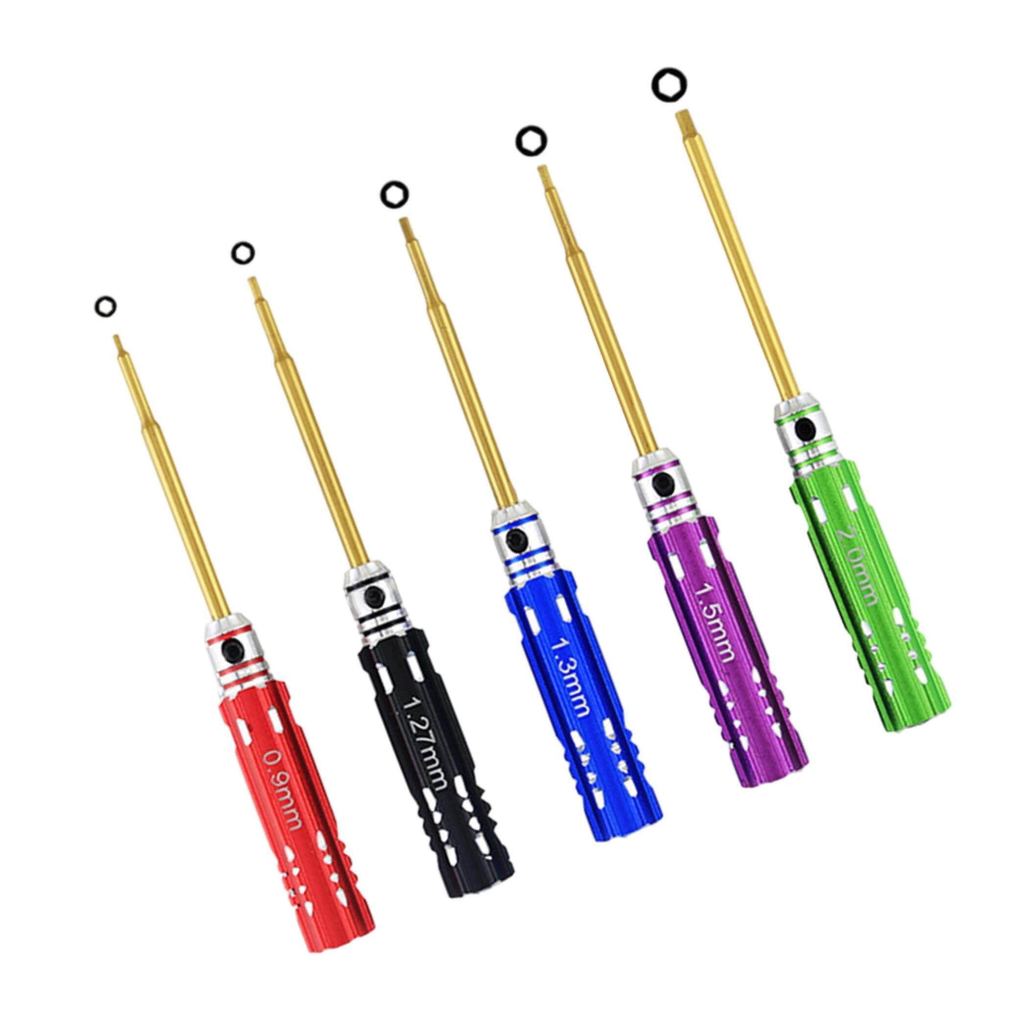 5x RC Hex Screw Driver Screwdriver Repair RC Tool Set for RC Model Car Drone