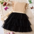 thumbnail image 4 of WEAIXIMIUNG Robes Blanches Courtes Sans Bretelles Enfants Filles Été Sans Manches Robe à Pois avec Ceinture Robe Décontractée pour Filles, 4 of 6