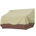 thumbnail image 2 of kurtrusly Waterproof Chair Cover Furniture Dustproof Foldable Covers Bench Adjustable Drawstring Protector Organizer Outdoor Lawn Beige + coffee, 2 of 6