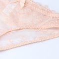 thumbnail image 3 of Sous-vêtements pour Femmes en Maille Transparente Lingerie Broderie Soutien-Gorge et String et Bas, 3 of 5