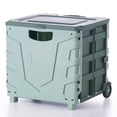 thumbnail image 1 of Grocery Cart On Wheels Large Capacity Portable Foldable Grocery Cart, 1 of 8