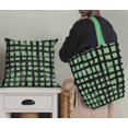 thumbnail image 4 of Soimoi Green Cotton Voile Fabric Check Check Printed Craft Fabric by the Yard 56 Inch Wide, 4 of 4
