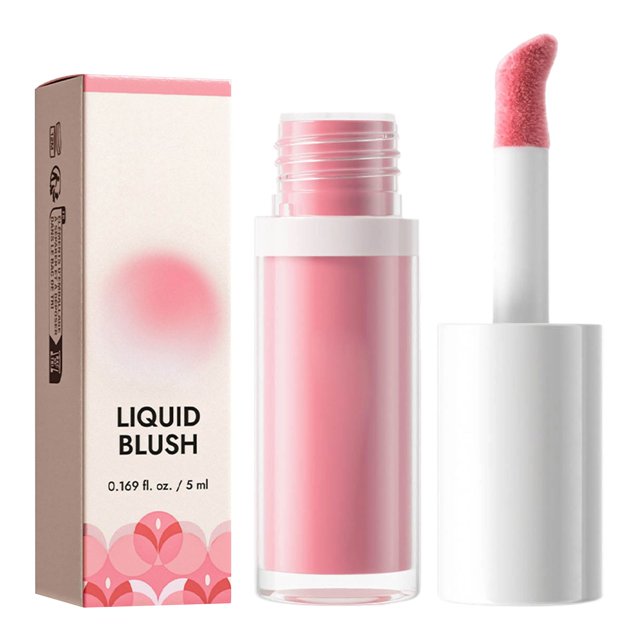 Liquid For Face Natural Flush Cheek Tint Buildable Makeup Long Lasting Lightweight Formula 5ml Vegan