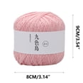thumbnail image 3 of Rbaofujie Lace Thread DIY Woven Cotton Mercerized Baby Fine Cotton Thread Crochet Yarn, 3 of 3