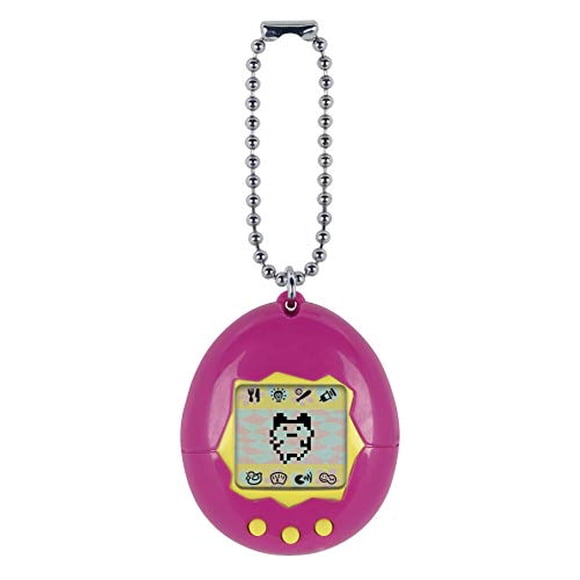 Tamagotchi Electronic Game, Pink/Yellow